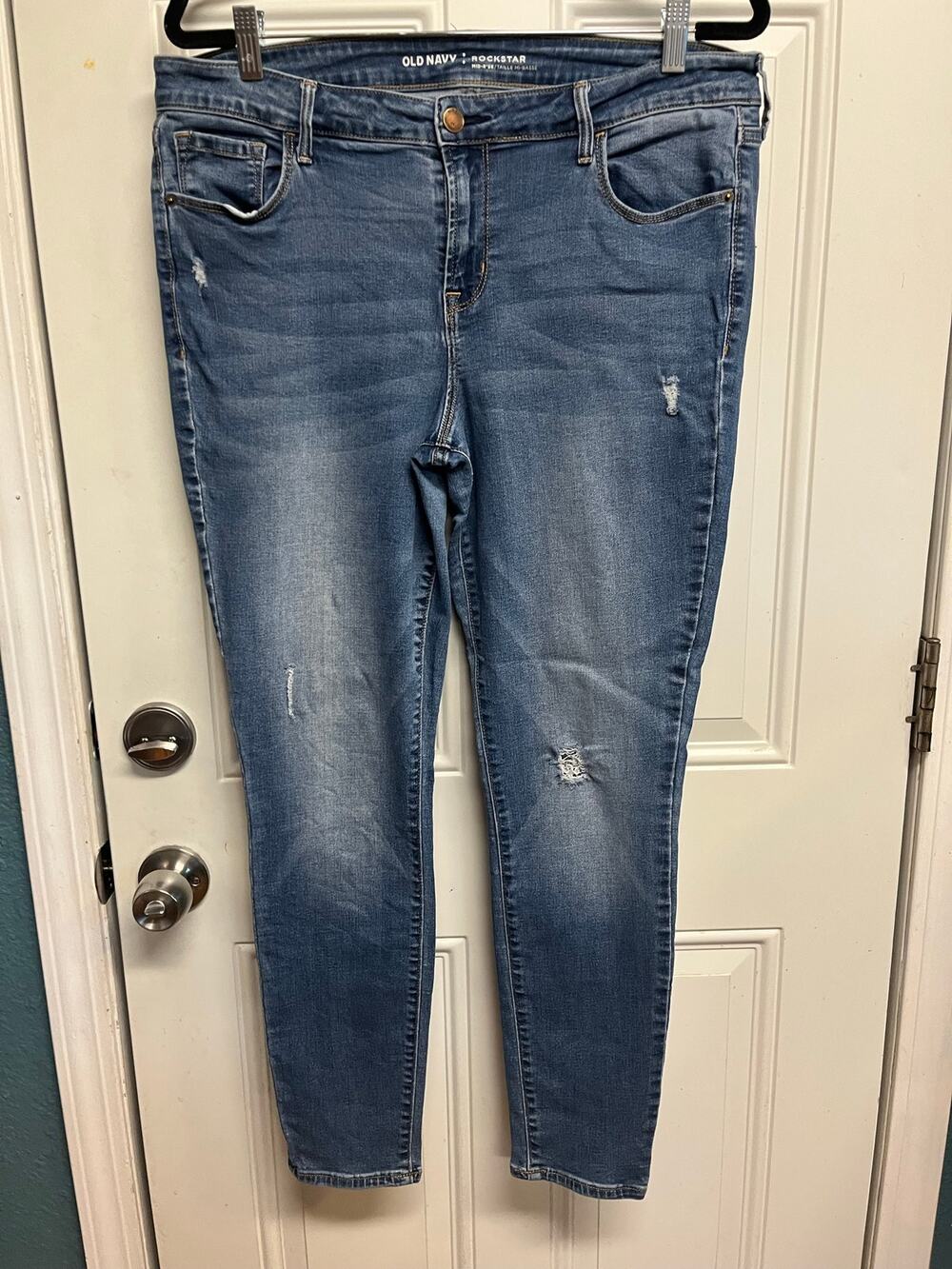 Old Navy rockstar midrise women’s jeans size 14